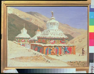 The Death Memorial in Ladakh
